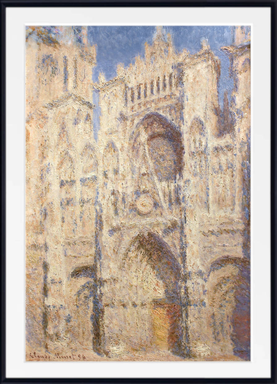 Claude Monet Fine Art Print, Rouen Cathedral