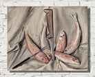 Red Mullets, Rougets poissons d’avril (1932) by Francois Barraud