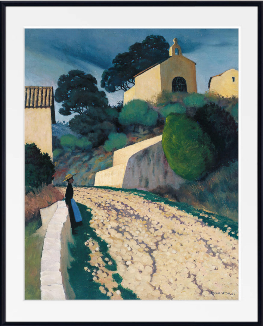 Route à Saint-Paul, Félix Vallotton
