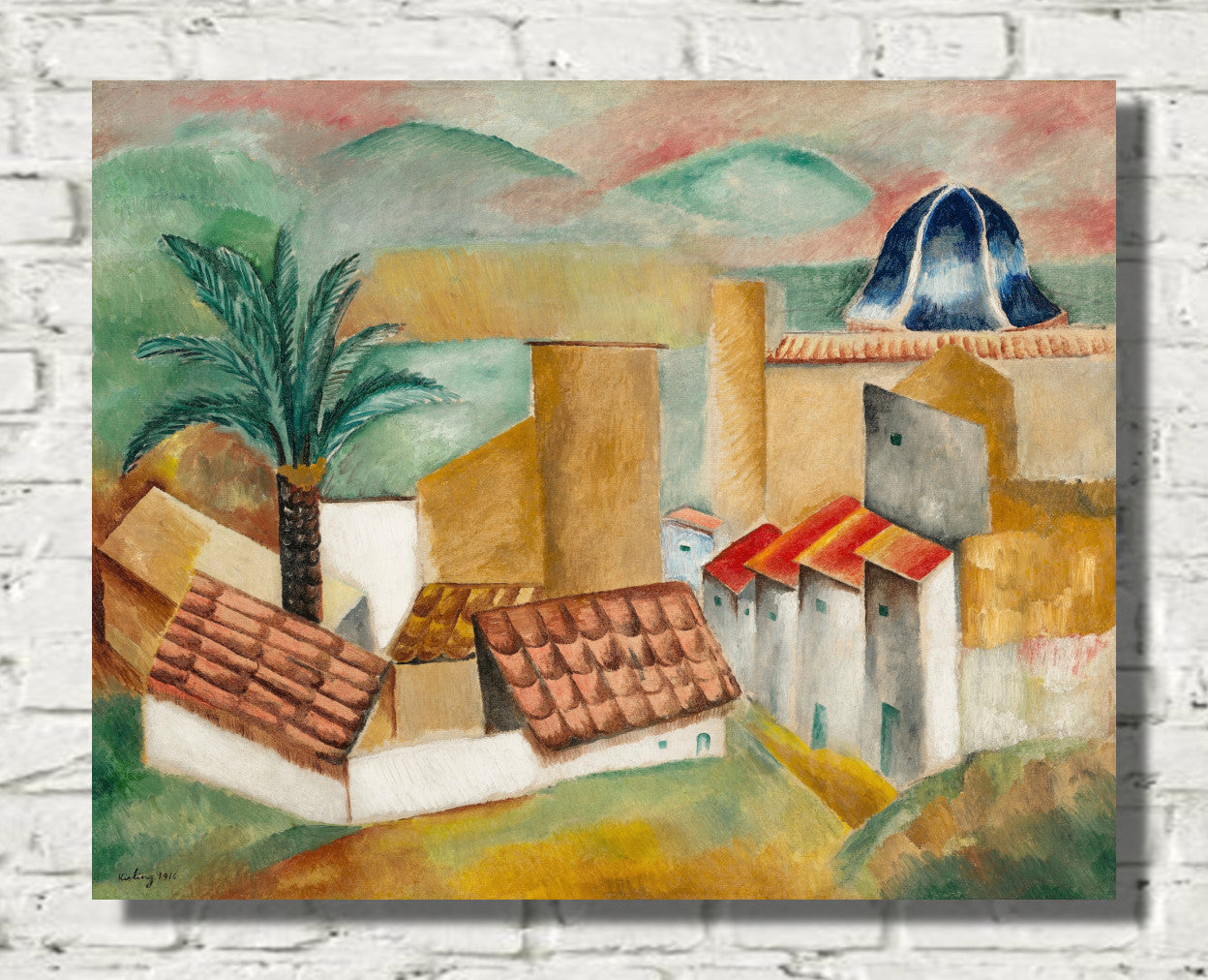 Sagunto (1916) by Moise Kisling