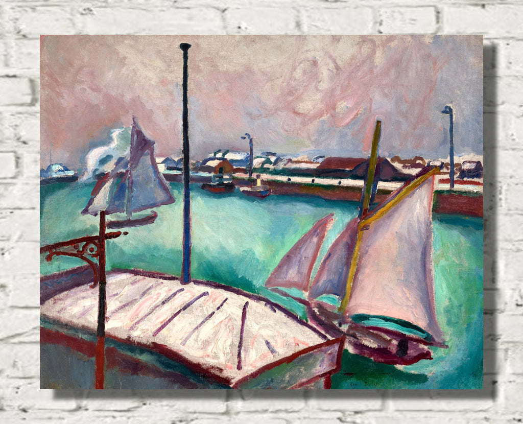 Sailboats (1906) by Raoul Dufy