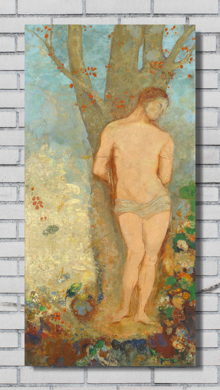 Saint Sebastian by Odilon Redon