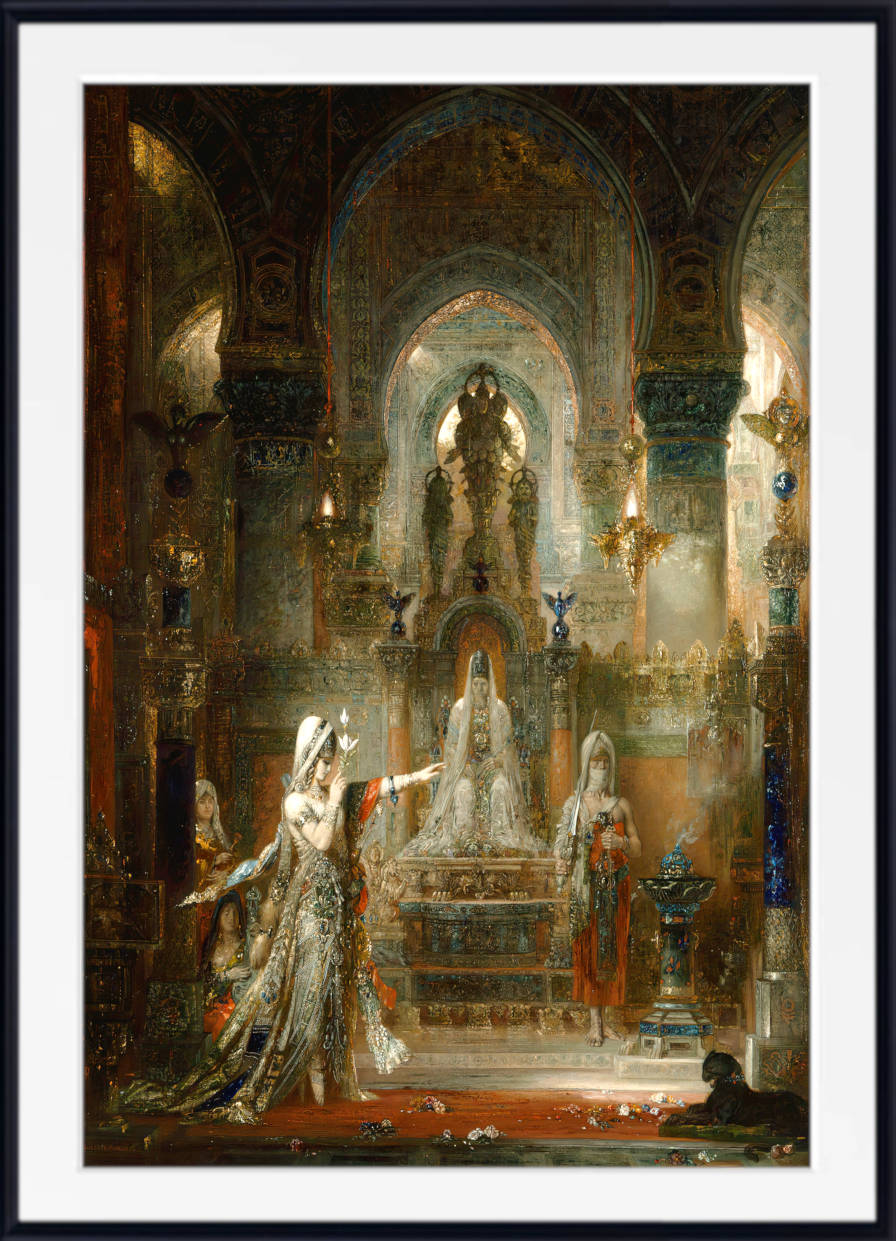 Gustave Moreau Print, Salomé Dancing before Herod (1876)