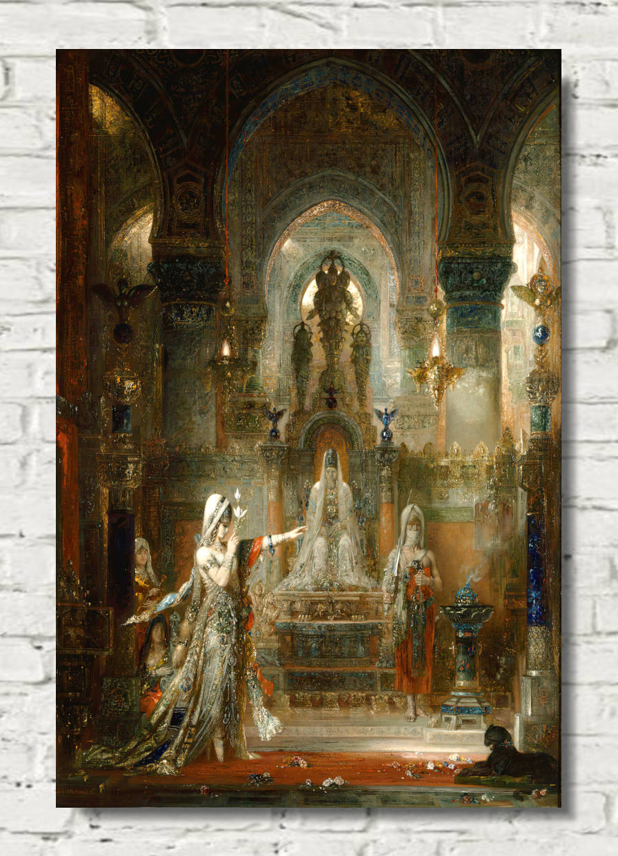 Gustave Moreau Print, Salomé Dancing before Herod (1876)