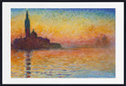 Claude Monet Print, San Giorgio Maggiore at Dusk
