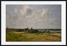 Eugène Boudin Fine Art Print : Etaples Sand Dunes