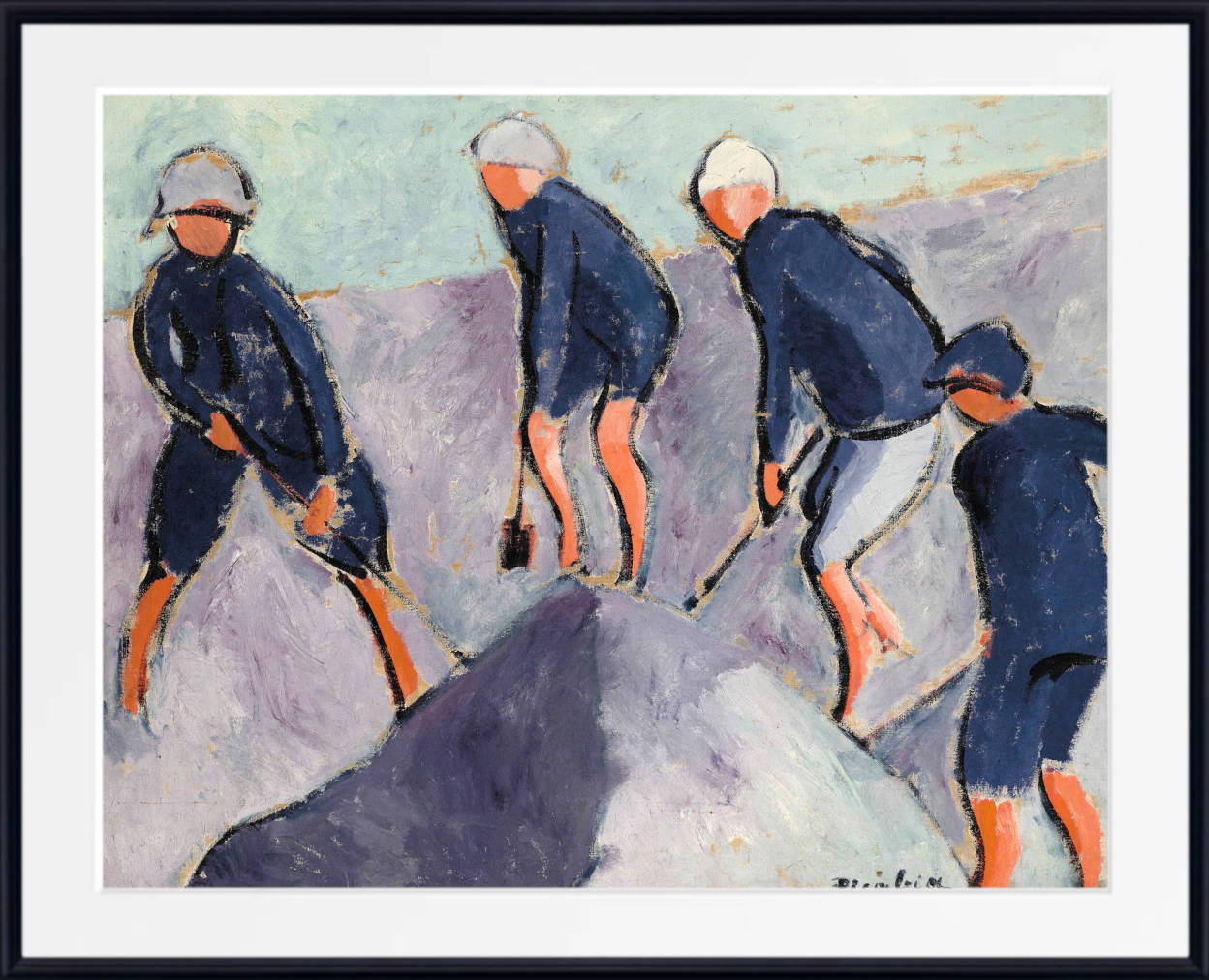 Francis Picabia Print, Untitled Figures (1911)