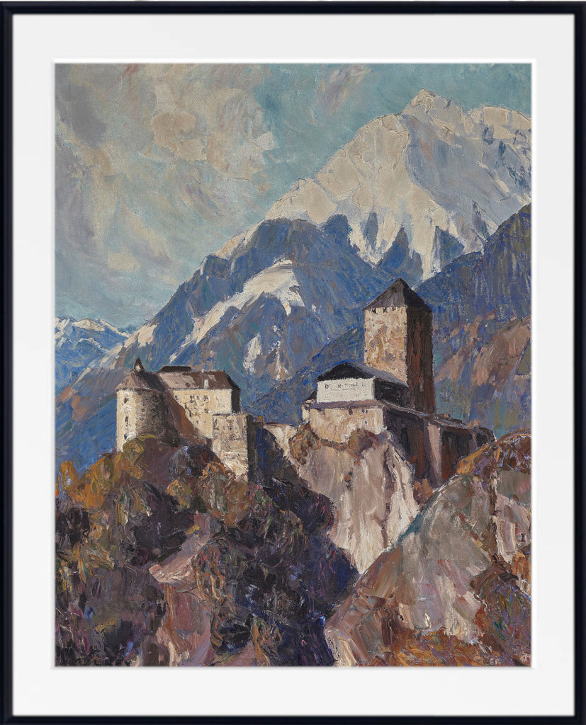 Tyrol Castle, Oskar Mulley Fine Art Print
