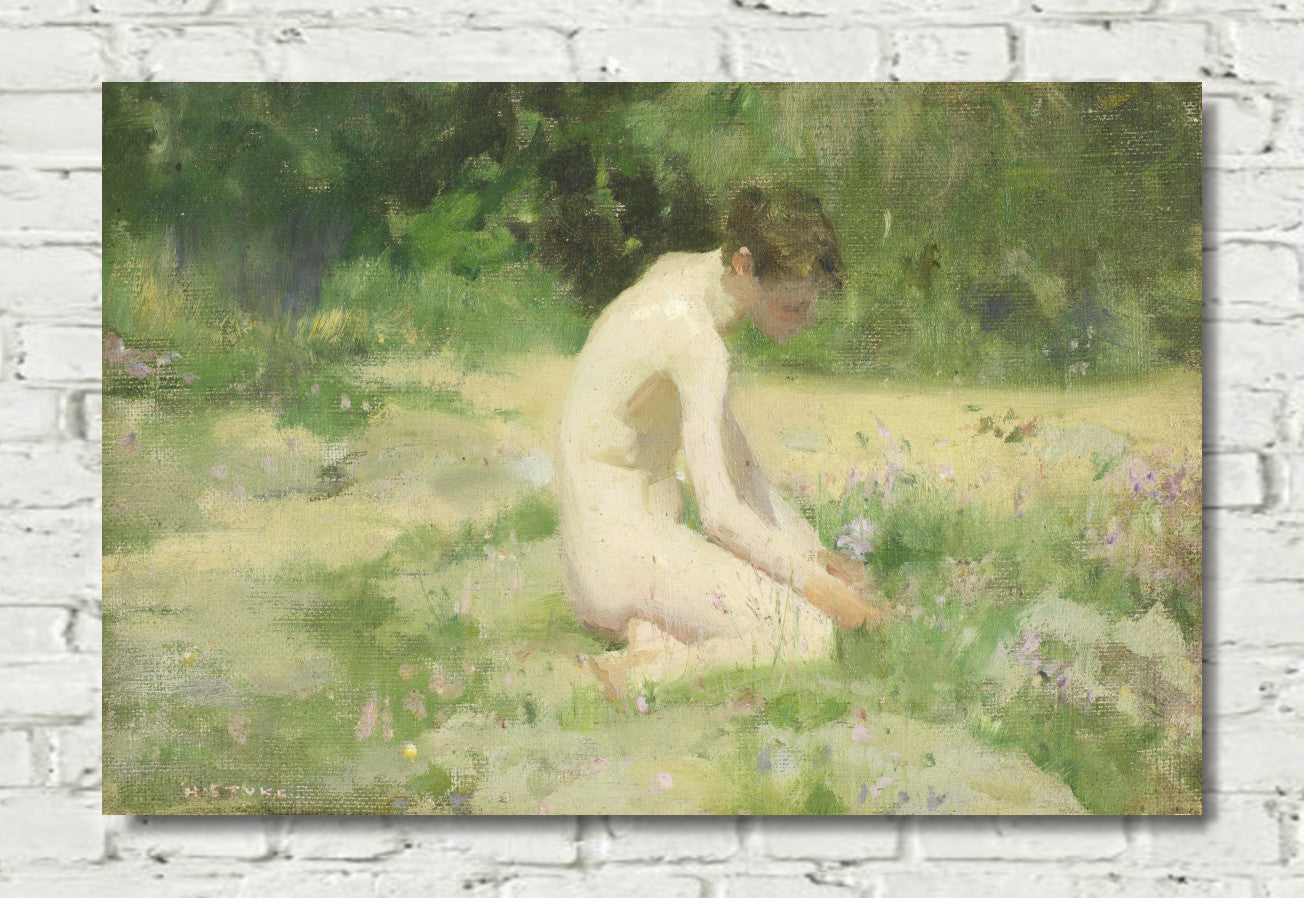 Sea Pinks, Henry Scott Tuke