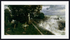 Adolf Hirémy-Hirschl Fine Art Print, Seaside Cemetery (1897)