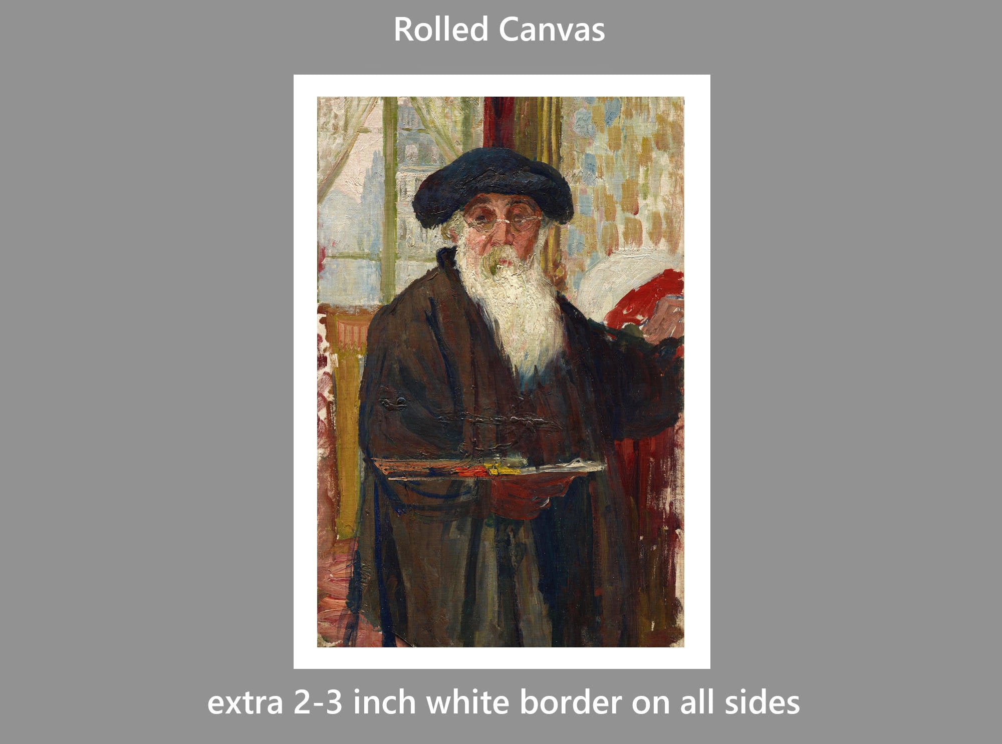 Camille Pissarro: Self Portrait (1896) – Premium Fine Art Prints & Canvas Panels