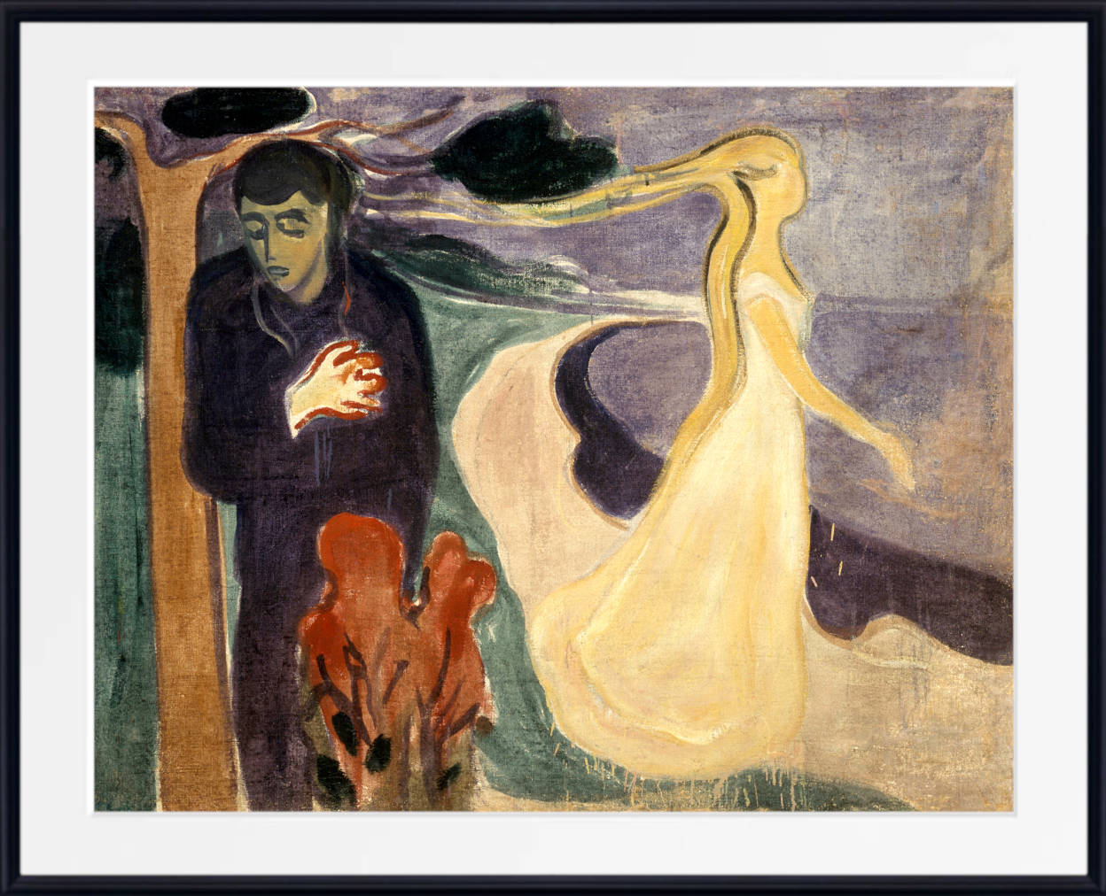 Edvard Munch Fine Art Print, Separation