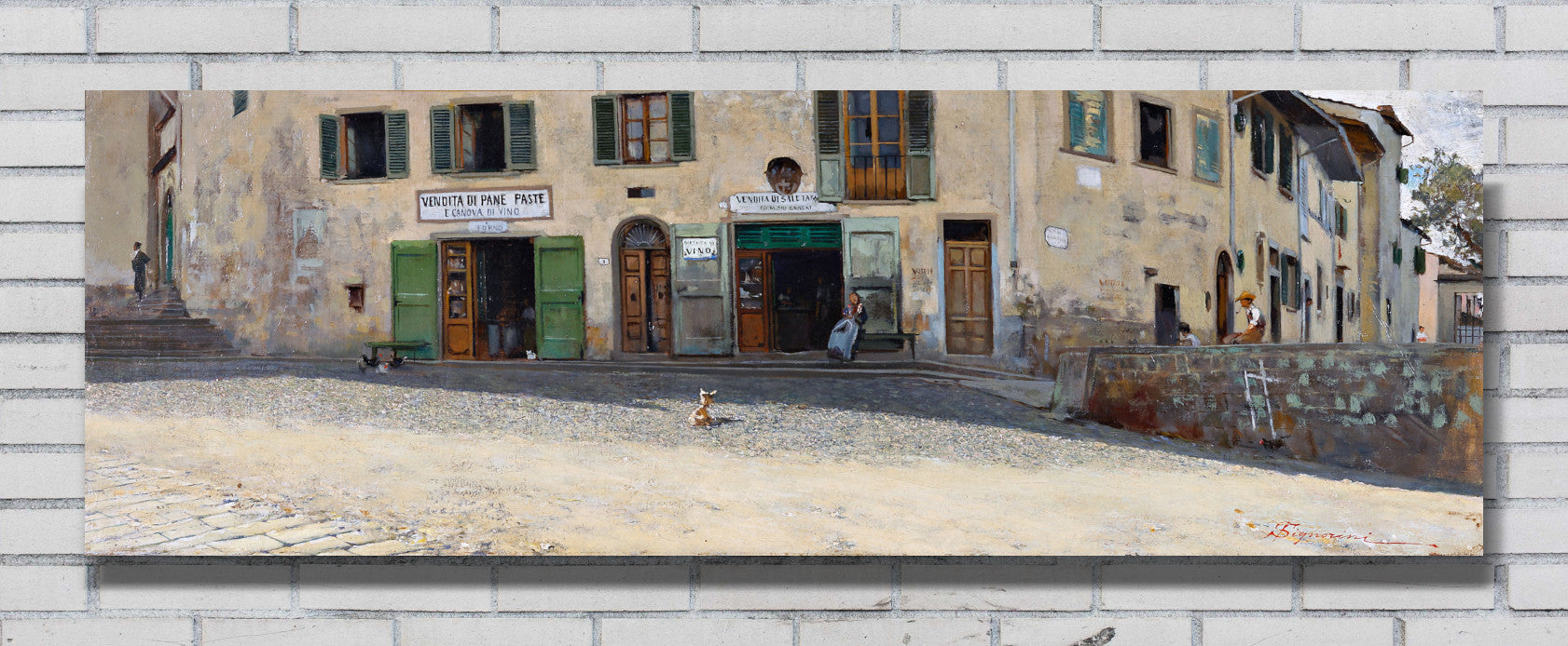 Settignano by Telemaco Signorini
