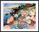 Edvard Munch Fine Art Print, Shore with Red House