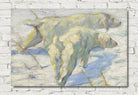 Franz Marc Print, Siberian Dogs in the Snow (1909)
