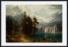 Albert Bierstadt Print : Sierra Nevada