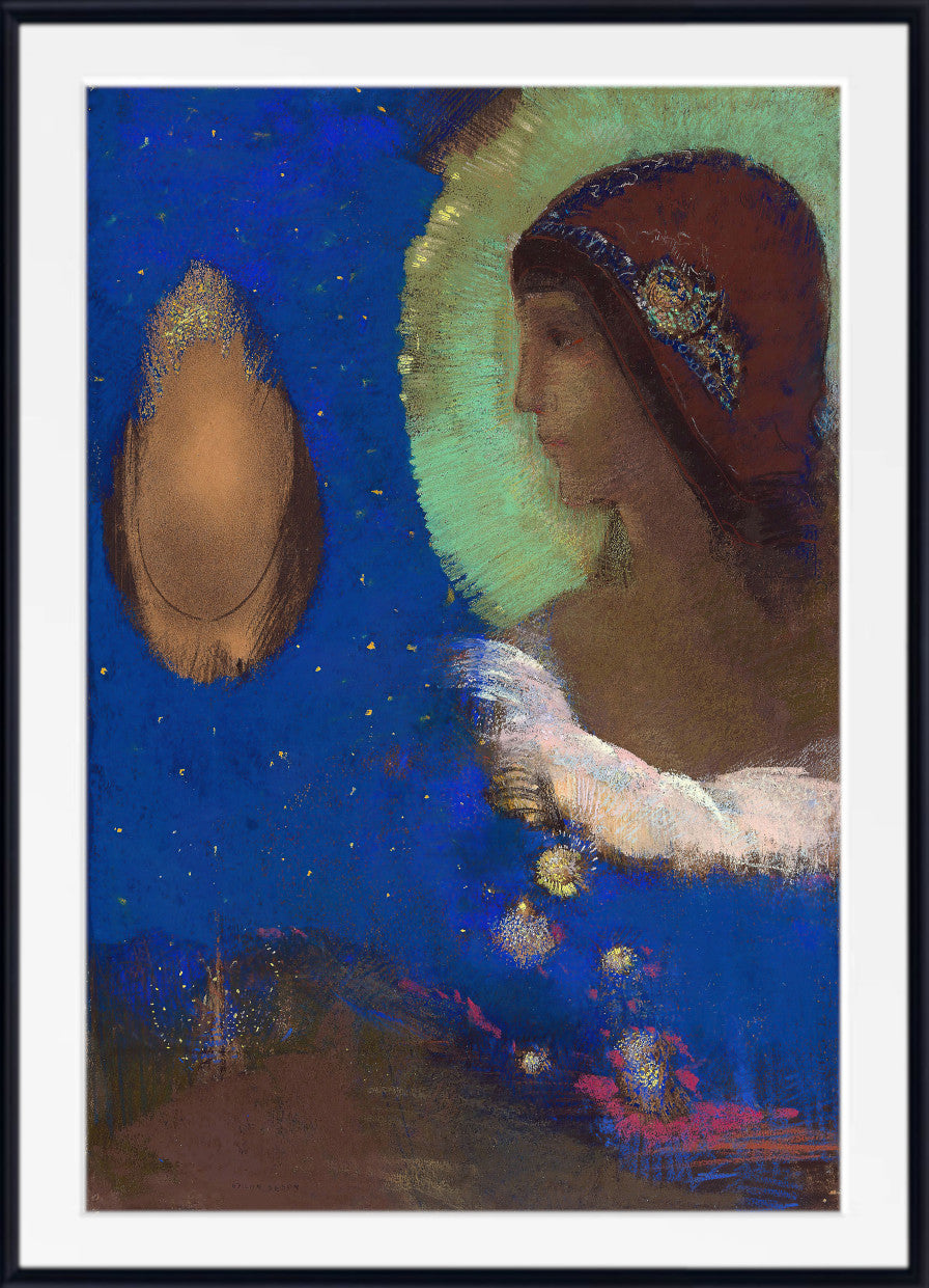 Sita (Hindu Goddess) by Odilon Redon