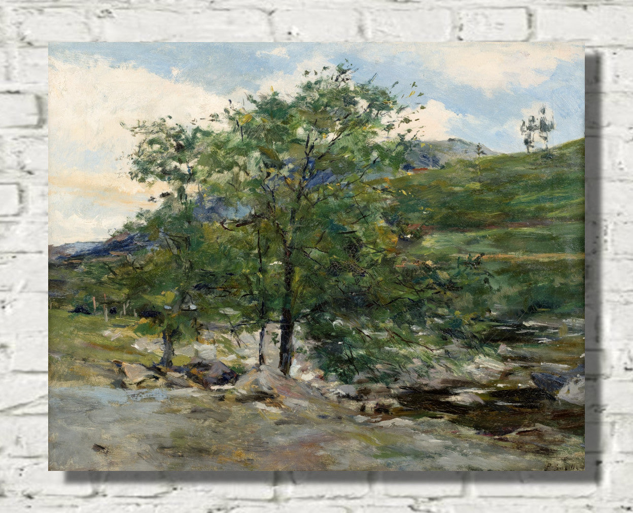 Small Valley in the Forest of Fontainebleau, Frederic Bazille