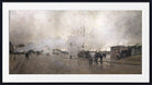 Luigi Loir Fine Art Print, Smoke on the Paris Circuit Line