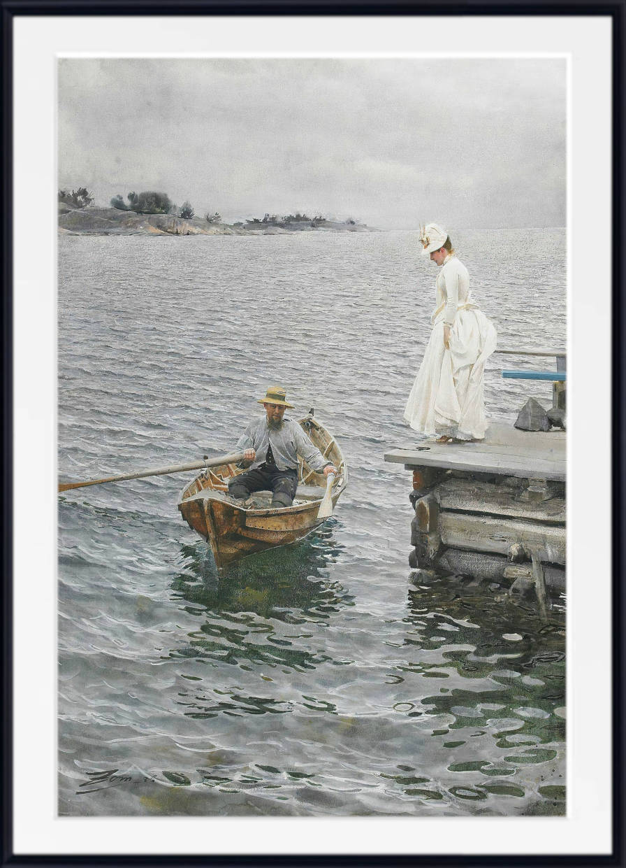 Summer Fun, Anders Zorn Fine Art Print