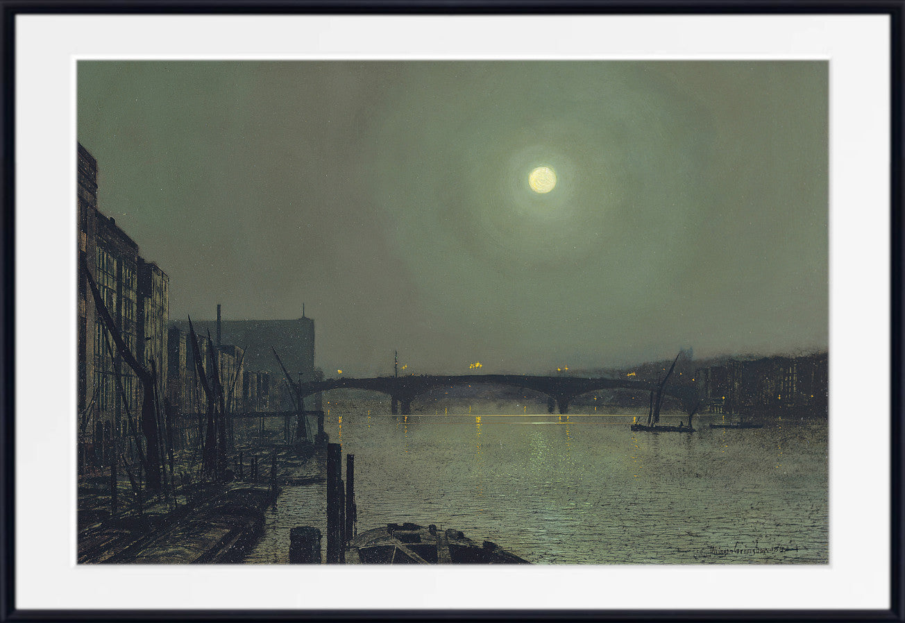 Southwark Bridge from Blackfriars (1882), John Atkinson Grimshaw