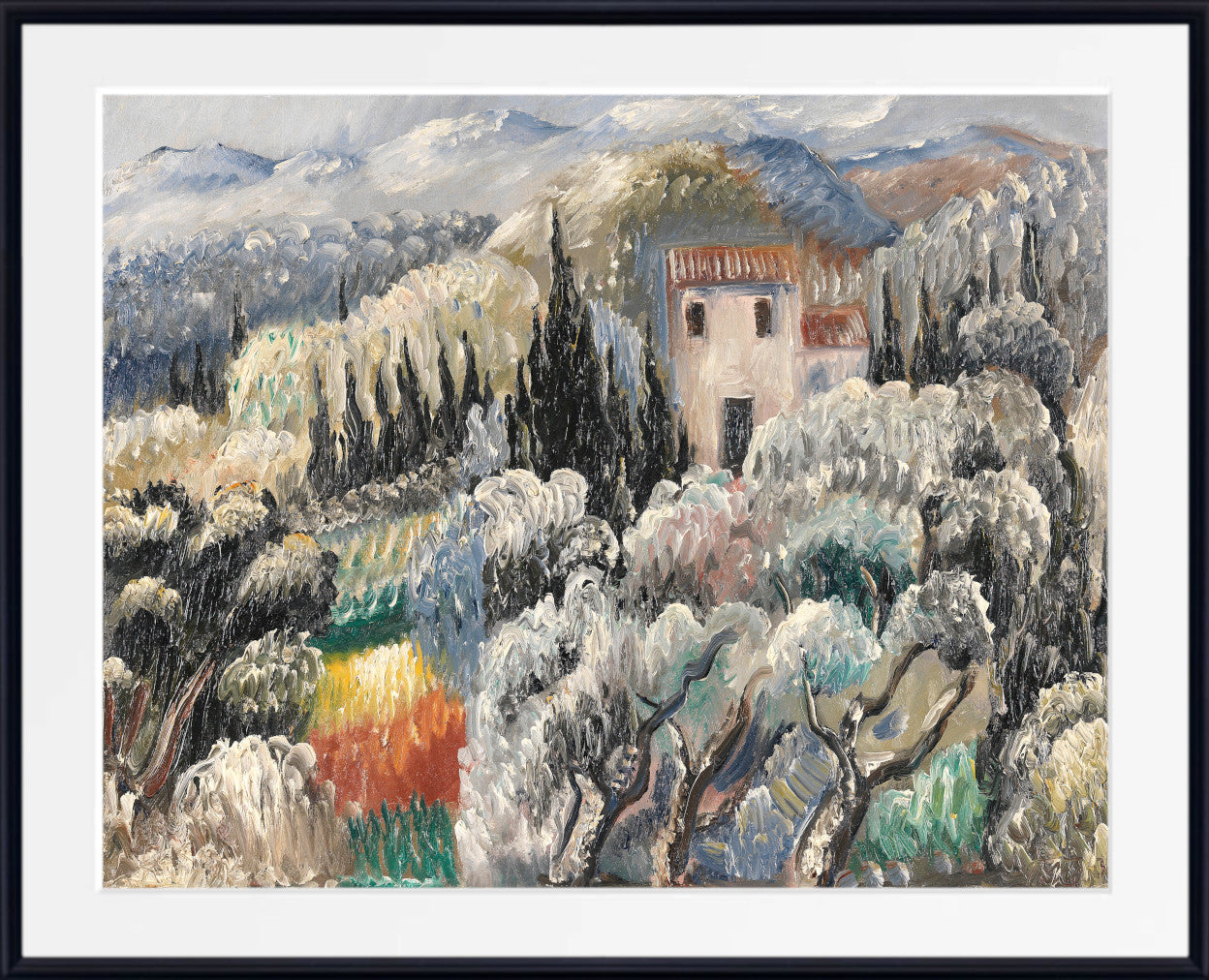 Late Afternoon (House in the Olive Grove) (1939) by Paul Kleinschmidt