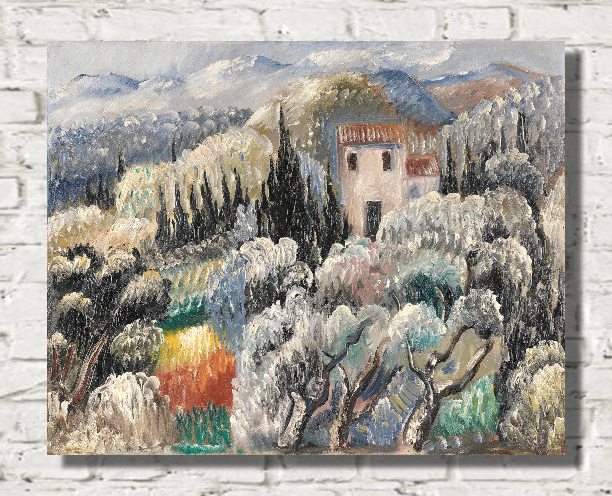 Late Afternoon (House in the Olive Grove) (1939) by Paul Kleinschmidt