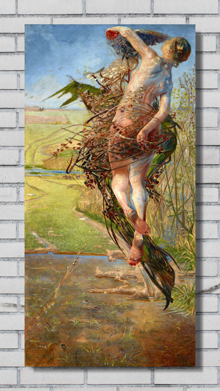 Spring (1898) by Jacek Malczewski