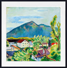 August Macke Print, Spring landscape in Tegernsee (1910)