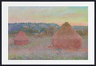 Stacks of Wheat (End of Day, Autumn) by Claude Monet