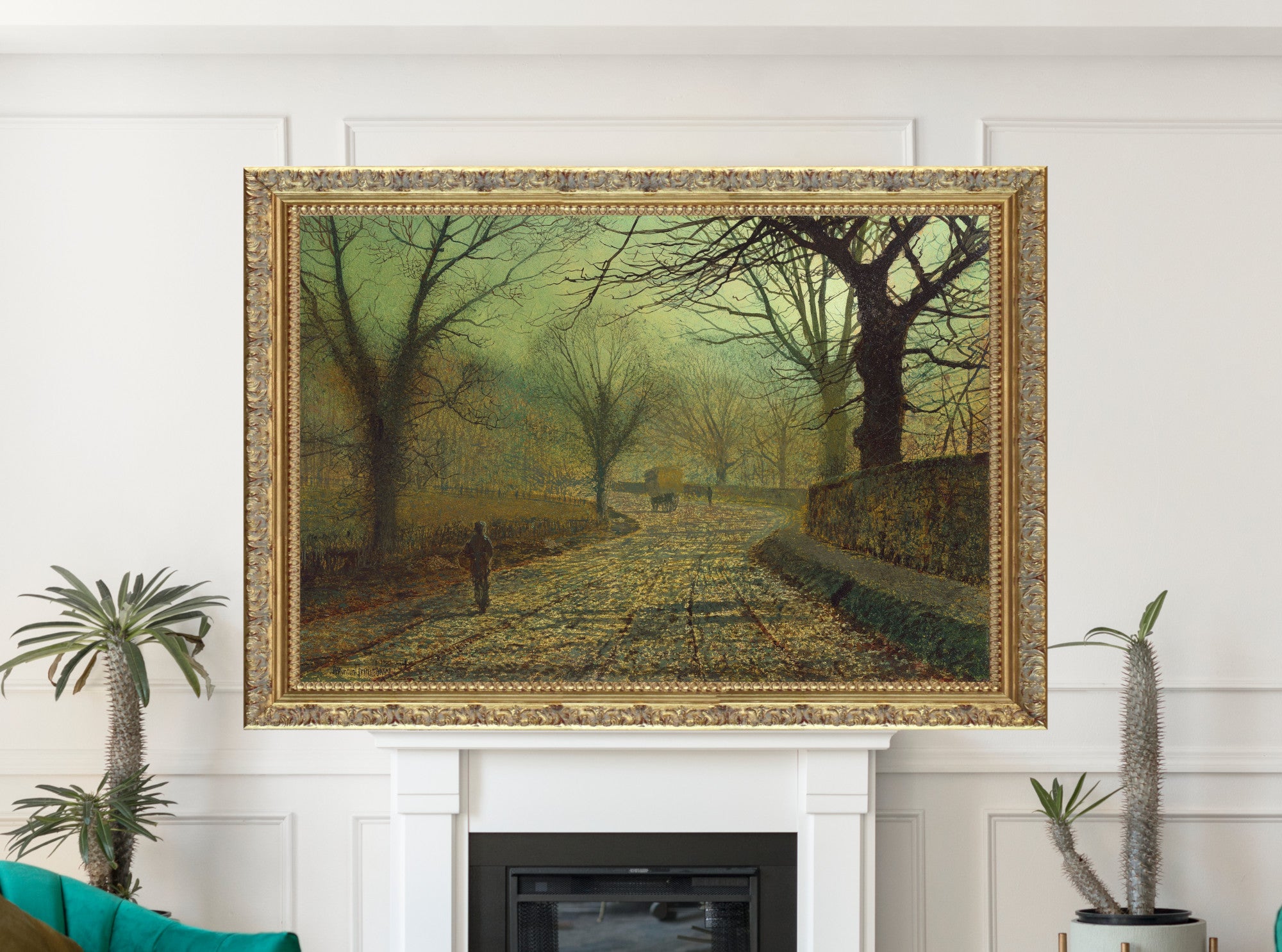 Stapleton Park, near Pontefract (1877), John Atkinson Grimshaw