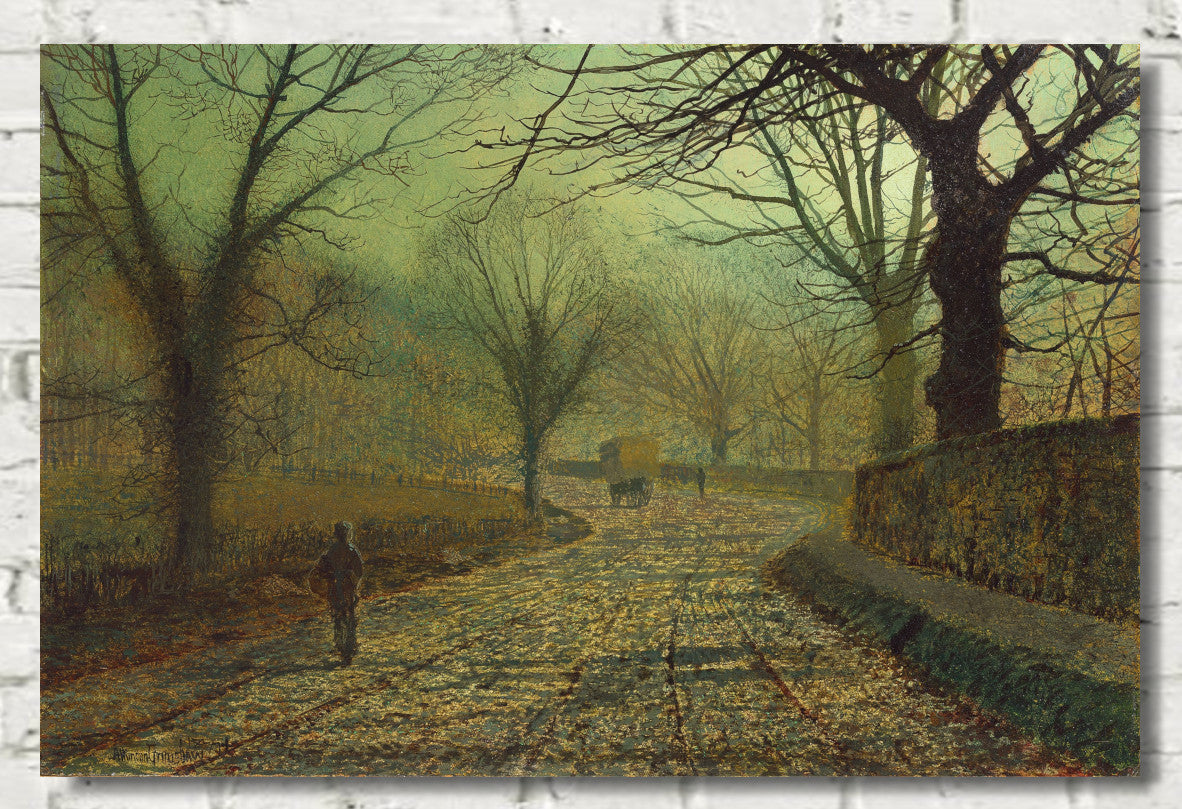 Stapleton Park, near Pontefract (1877), John Atkinson Grimshaw