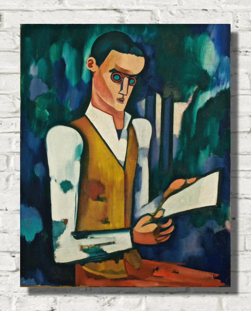 Steel Mask (c.1914) by Amadeo de Souza Cardoso