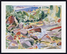 Steiniger-Bach, Tyrol River Landscape, Oskar Moll