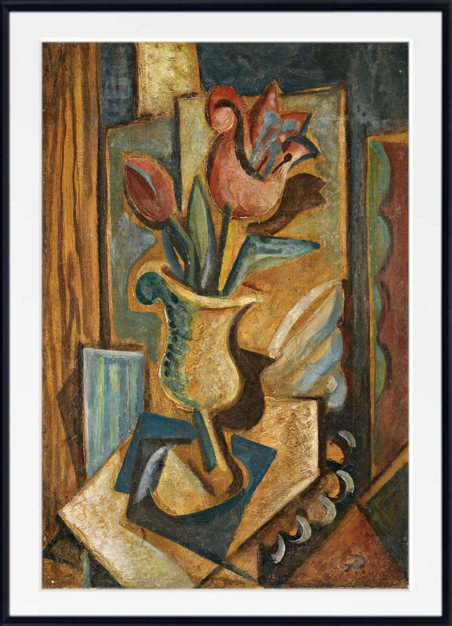 Still Life With Tulips by Antonín Prochazka