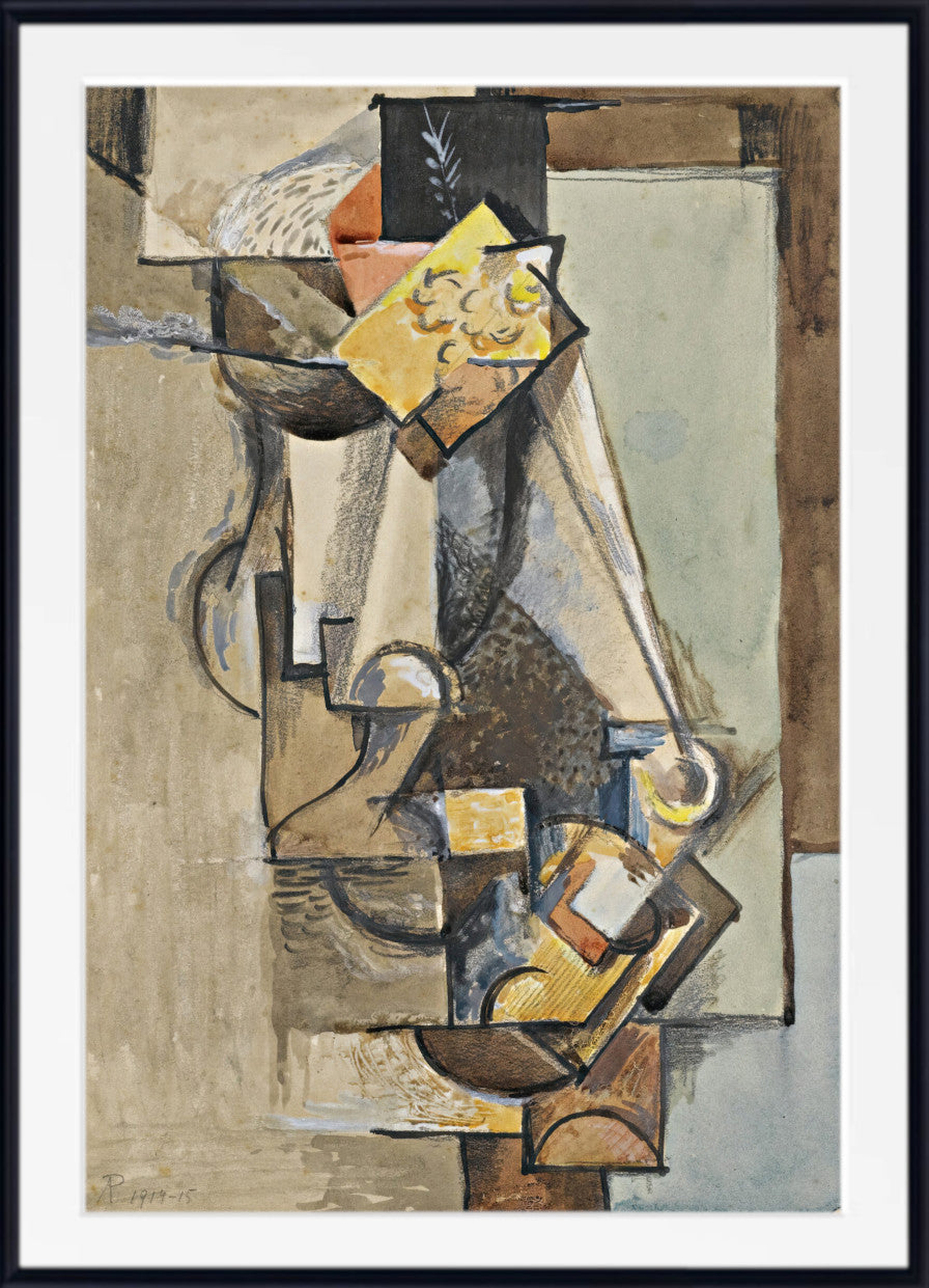 Still life with vase and flower (1914) by Antonín Prochazka