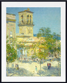 Frederick Childe Hassam Print : Street of the Great Captain, Córdoba (1910)