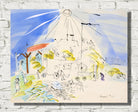 Stripping in the Sun (1943) by Raoul Dufy