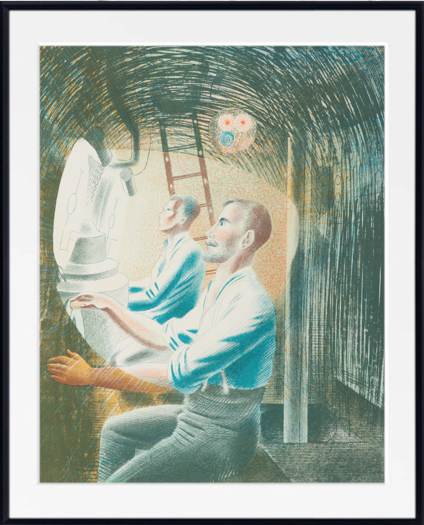 Submarine observation (1941 - 1942) by Eric Ravilious