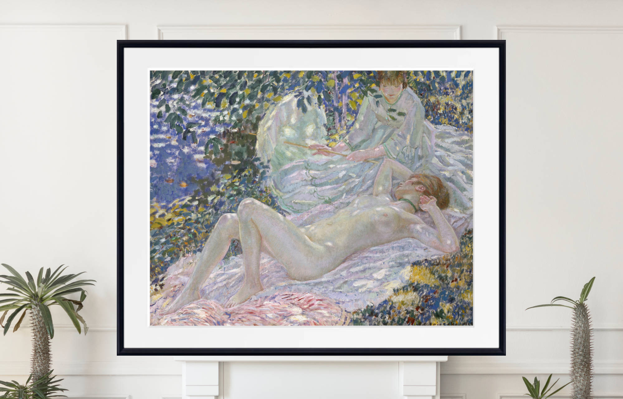 Frederick Carl Frieseke Prints, Summer (1914) from GalleryThane