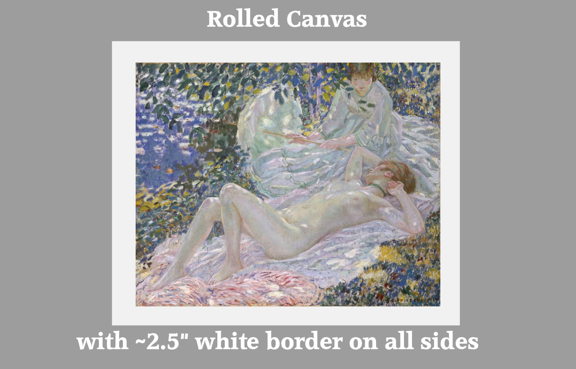 Frederick Carl Frieseke Prints, Summer (1914) from GalleryThane