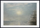 Sun Over The Sea, Wilhelm Hammershoi Fine Art Print