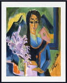 Sunday in the Alps (1922) by Ernst Ludwig Kirchner