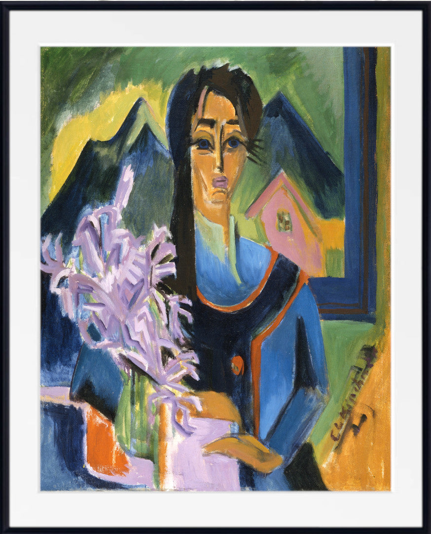 Sunday in the Alps (1922) by Ernst Ludwig Kirchner