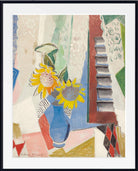 Sunflower with Window, Oskar Moll