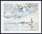 Sunset on the Lagoon, Venice by Henri-Edmond Cross