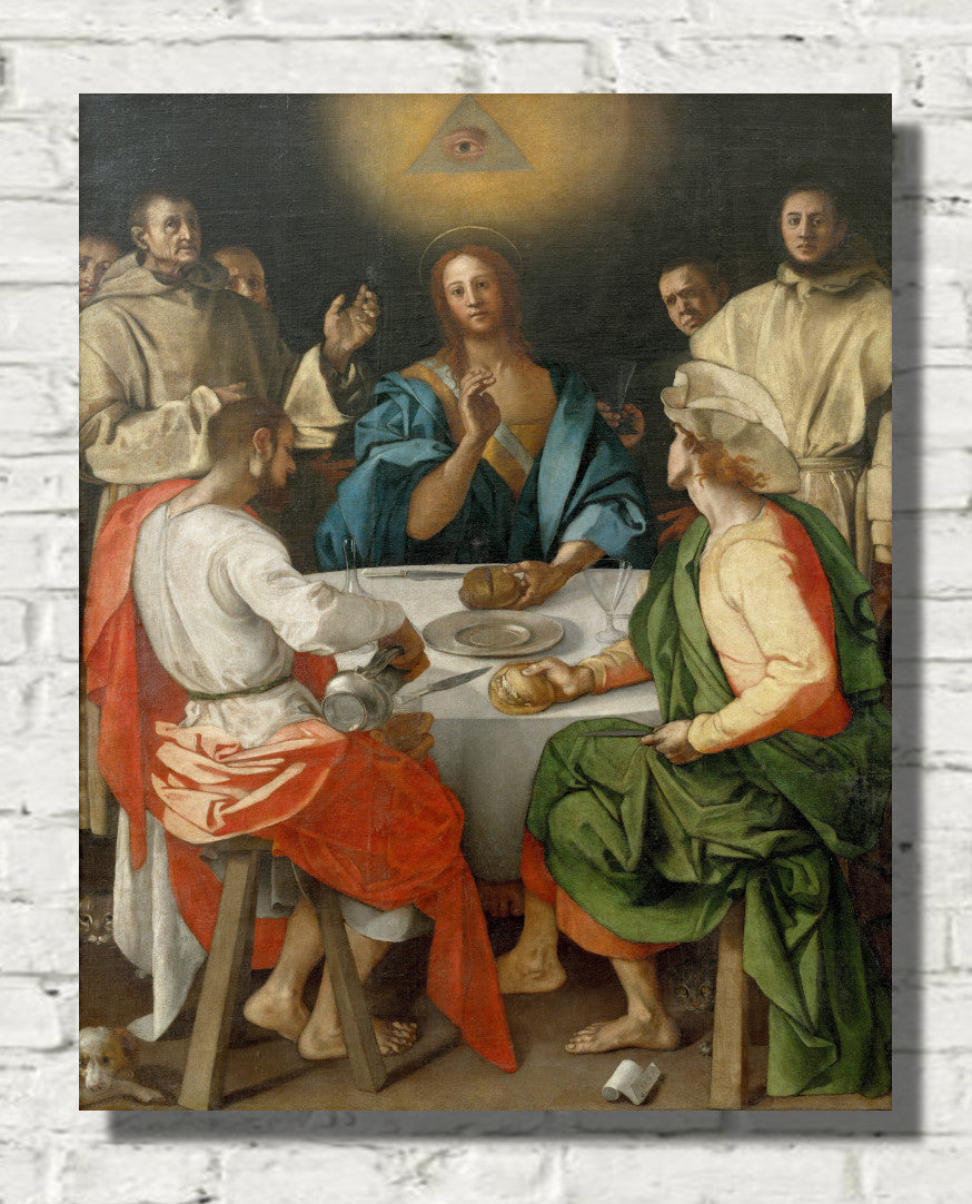 Supper at Emmaus (1525) by Pontormo