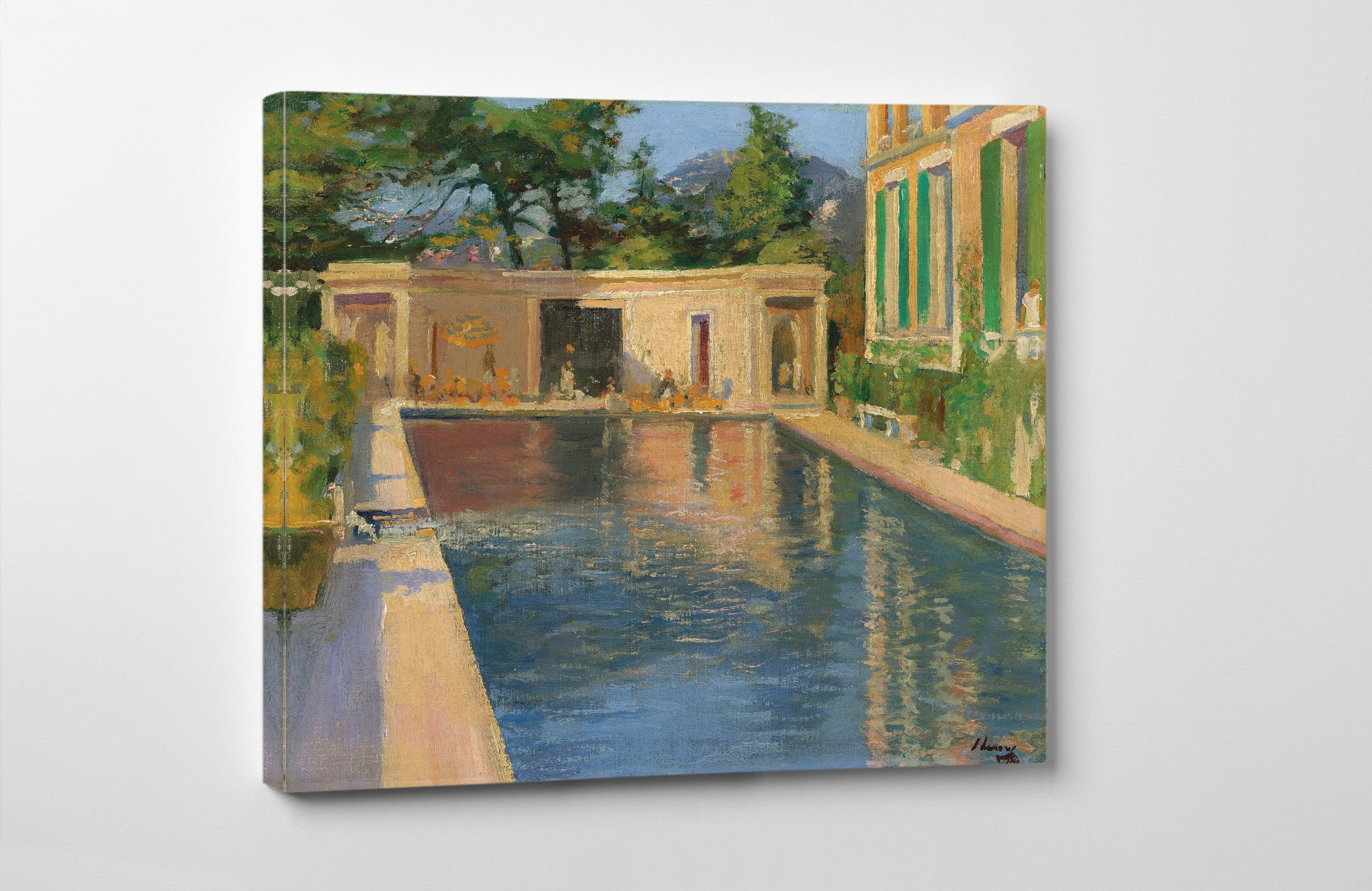 Swimming Pool, Southern France, John Lavery