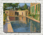 Swimming Pool, Southern France, John Lavery