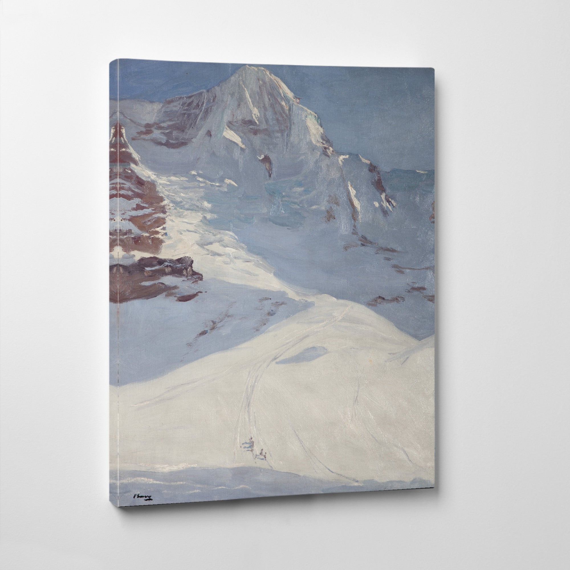 Switzerland in Winter (The Monk) (1913), John Lavery